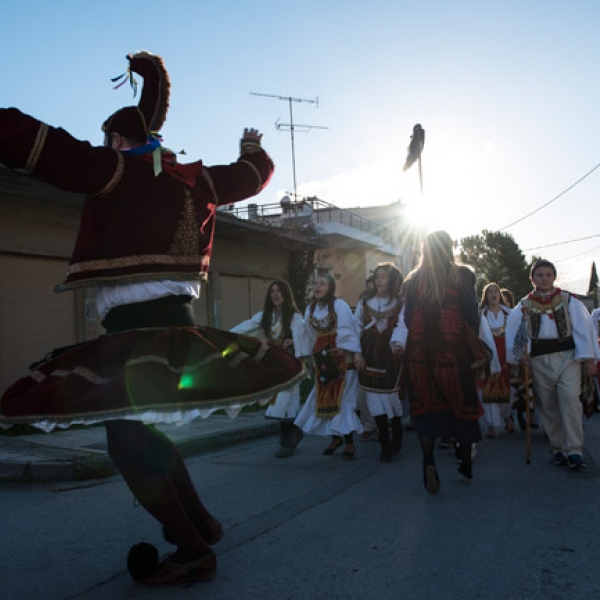 βλάχικος γάμος Θήβα, Καθαρή Δευτέρα