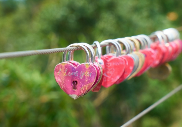 heart padlock